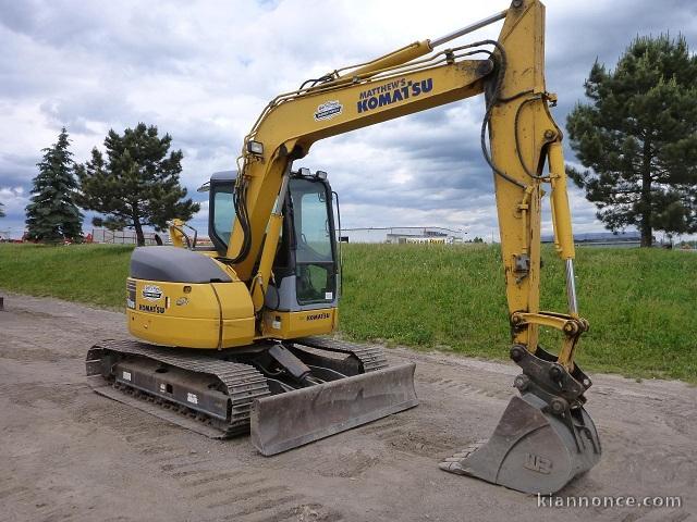 2009 KOMATSU PC78US-6 mini pelle 