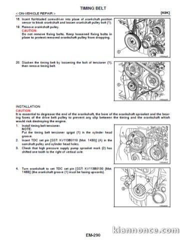 Manuel atelier Nissan QASHQAI Serie J10 - 2007 - 2013