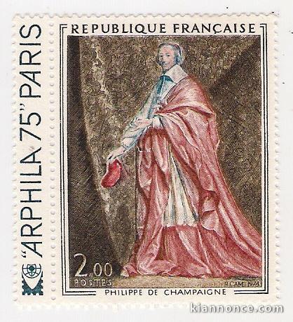 Arts Peintures France Neuf Y&T n°1766 : Cardinal de Richelieu