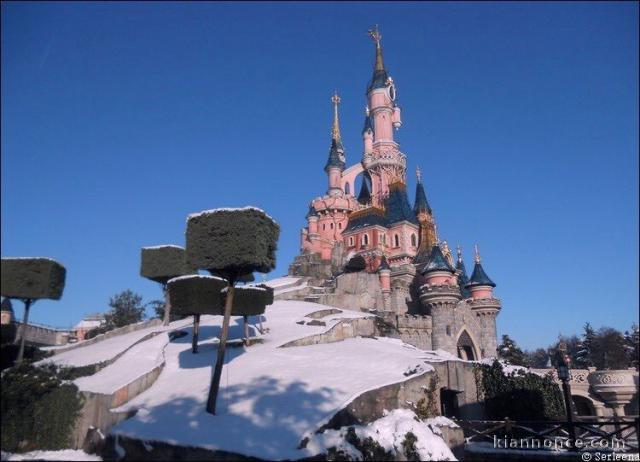 BILLET DISNEYLAND PARIS 1 JOUR / 2 PARCS HIVER