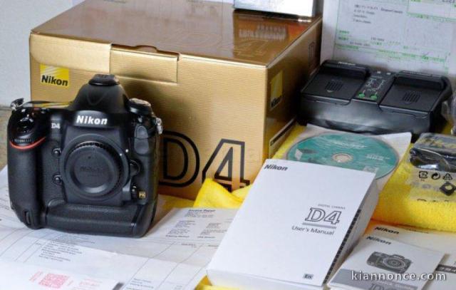  Nikon D4 Body16.2 MP reflex numérique