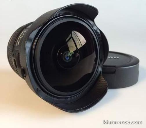 Objectif zoom Canon EF 8-16mm f/4 L fisheye