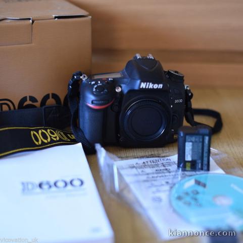 Nikon D600  - Excellent État - 8000 clics