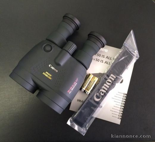 Jumelles Canon Binoculars 18x50 IS All Weather