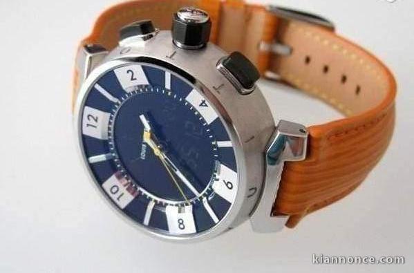 Rare Montre Louis Vuitton Tambour comme neuve