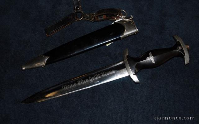 Je vends cette dague allemand Waffen SS, RZM 1211/39SS, origine