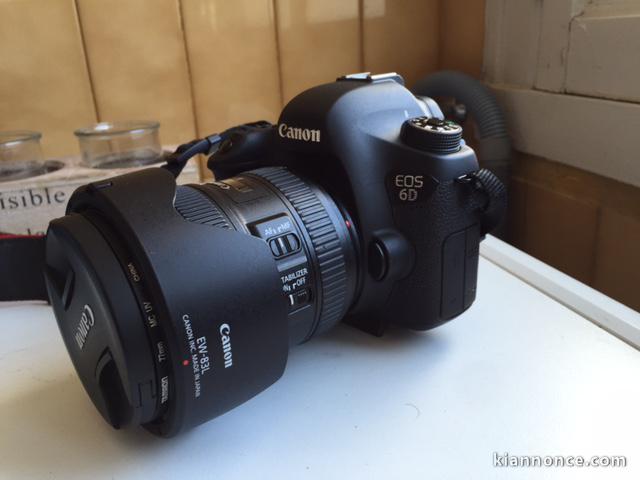 Canon EOS 6D+objectif 24-70mm