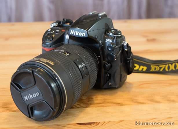 Boitier Nikon D700 + Objectifs et accessoires