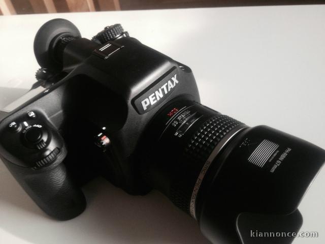 Pentax 645D 40,0 mp toujours sous garantie