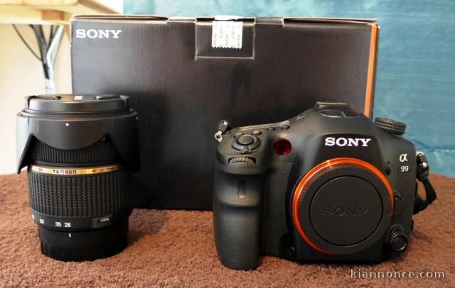 Sony A 99 24.3 MP SLR sous garantie