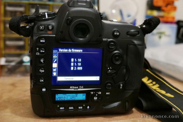 Nikon D4 de très bonne qualité