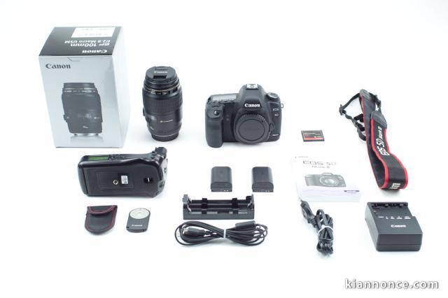 Reflex Canon EOS 5D Mark II + Canon EF 100mm f/2