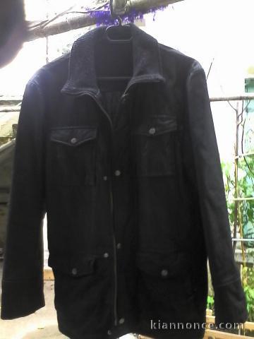 vend blouson EN CUIR POUR HOMME 