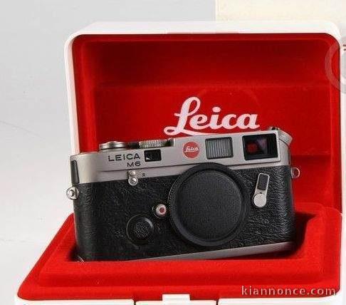 Leica M6 Silver 0.72 Neuf Jamais servi Déstockage