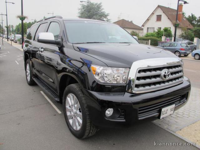 Toyota Sequoia Platinum 2016 Noir