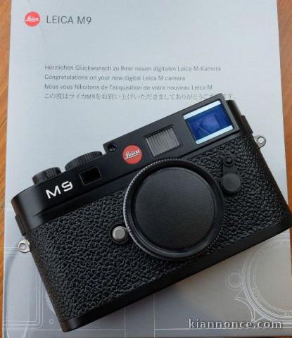 Magnifique LEICA M9 Noir