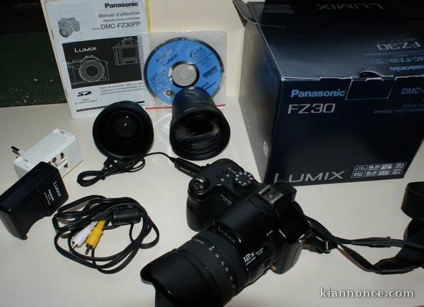  Panasonic DMC-FZ30 + Compléments Optiques