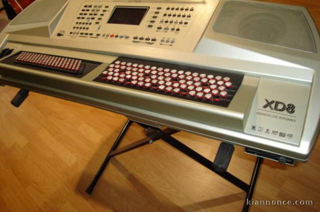 Accordeon clavier ketron xd8 super etat