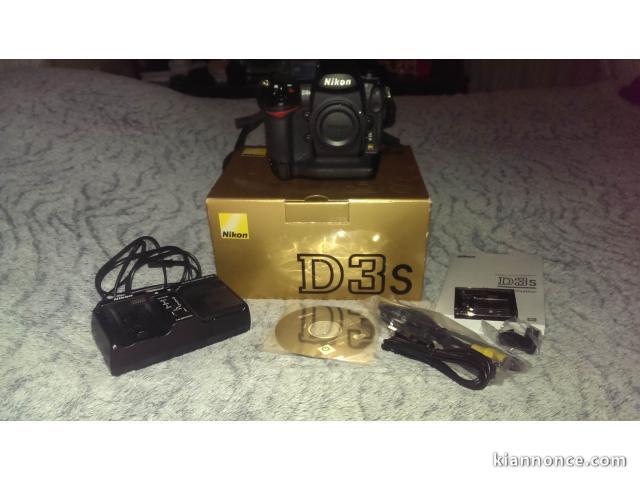 Boitier nikon D3S et coupon jaune