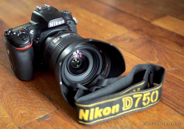  Nikon D750 DSLR encore neuf avec tout ces accessoires