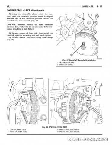 Jeep Grand Cherokee WJ 1999-2004.