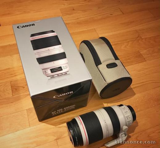 Canon EF 100-400 mm f/4,5-5,6 IS II USM NEUF 