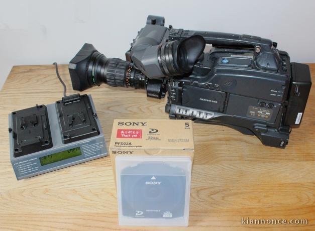 Camera XDCAM Sony PDW-F335 avec Objectif Fujinon 