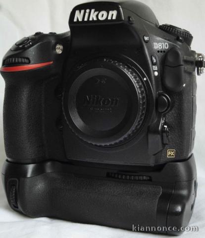 D810 Nikon garantie 2019