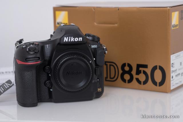 Nikon D850 encore sous garantie