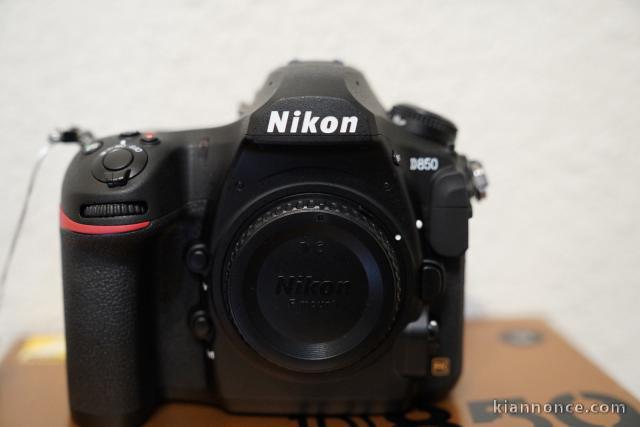 Nikon D850 encore sous garantie