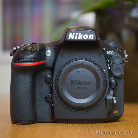 NIKON d810 comme neuf