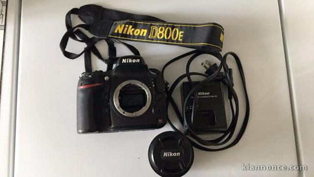 Nikon D800e comme neuf