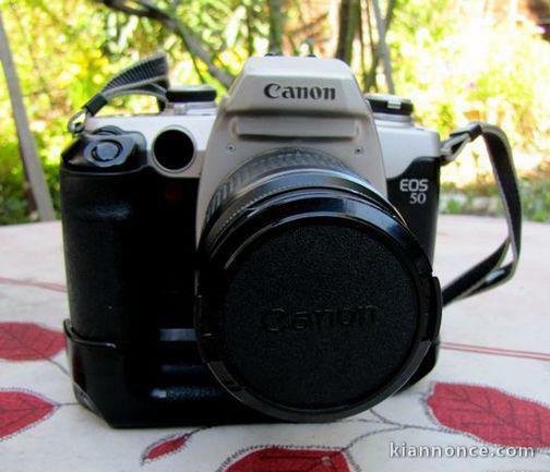 Appareil photo argentique CANON EOS5 (Vintage)