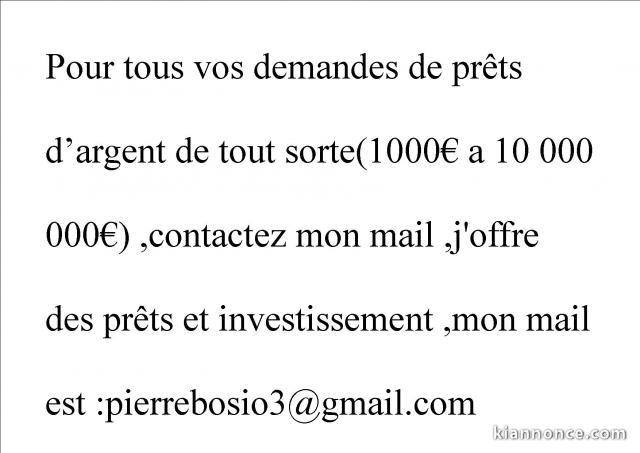 offre de prêt entre particulier sérieux et très rapide 