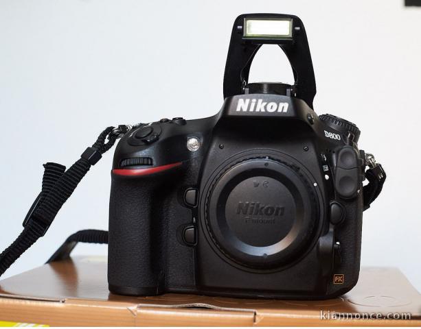 NIKON D800 comme neuf / mail: 