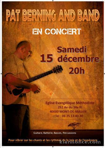 Pat Berning en Concert