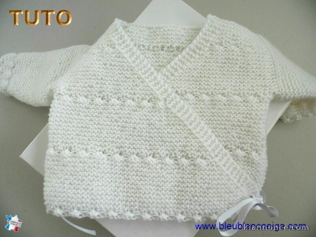 Tuto brassière bb layette tricot bebe explications en pdf