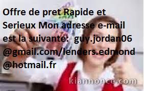  Offre de prêt entre particuliers en France Réunion Guyane