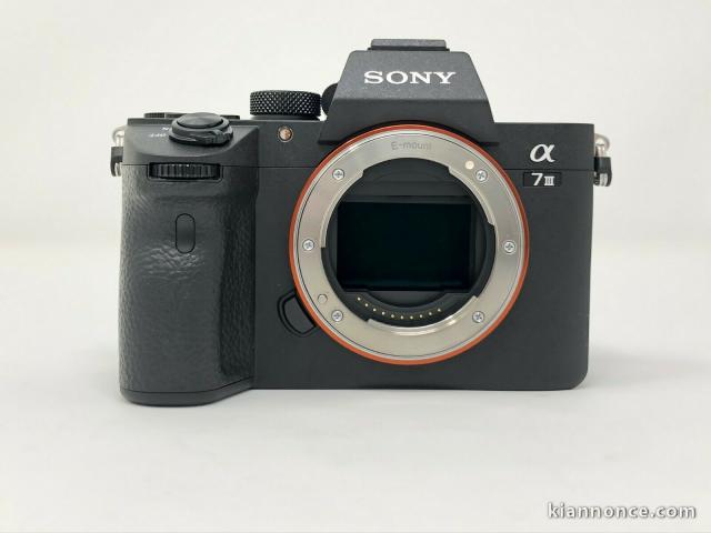 Sony A7 mark III comme neuf