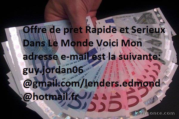  Offre de prêt personnel.: 