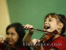 Apprendre le violon en cours particulier