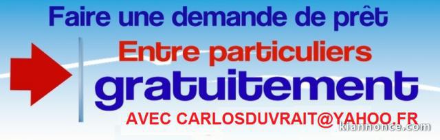 OFFRE DE PRÊT ENTRE PARTICULIER SÉRIEUX EN 72H A 0,80% EN SUISSE,