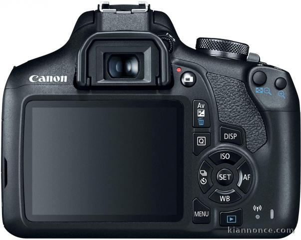 Appareil photo reflex numérique Canon EOS REBEL T7 | Kit 2 object