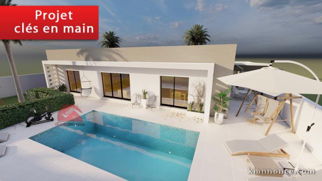 A VENDRE UN PROJET MODERNE CLÉ EN MAIN A HOUMT SOUK DJERBA