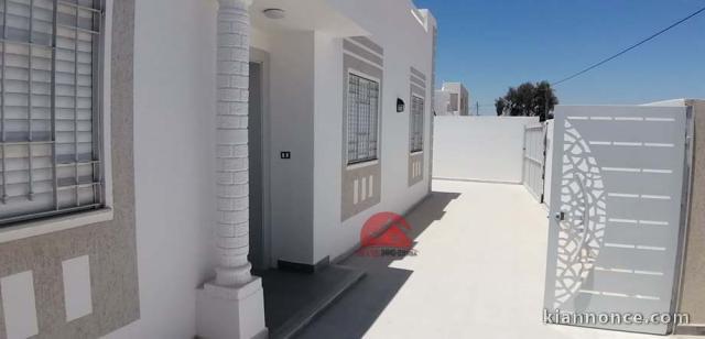 A VENDRE UNE MAISON NEUVE PLAIN PIED A HOUMT SOUK DJERBA