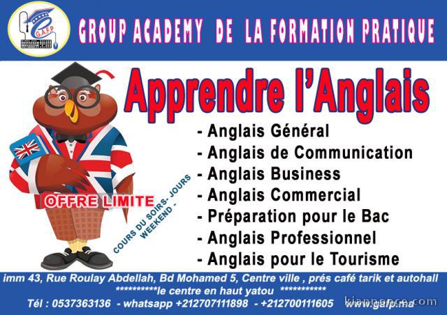 formation  anglais  Kenitra 