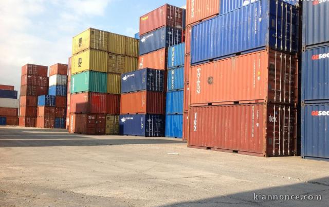 Destockage Containers maritimes de 10 à 40 pieds