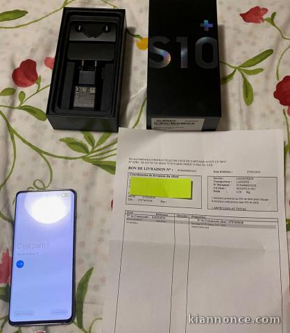 Samsung Galaxy S10+ 128 noir