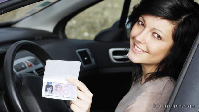 Obtenir un permis de conduire légale en ligne