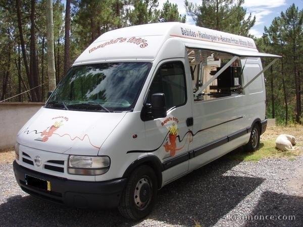 camion ambulante sandwicherie friterie